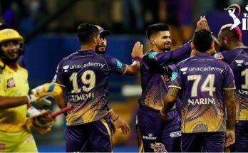 Dhoni's fifty went in vain, as KKR beat CSK By 6 wickets
