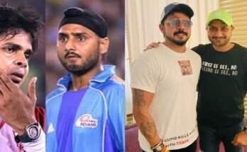 Harbhajan Singh reacts after pacer S Sreesanth retire from cricket