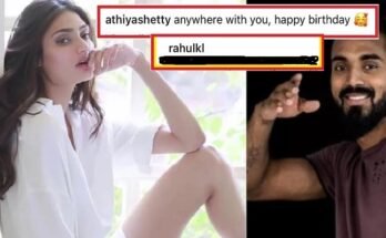 KL Rahul replies with this 2 words to Athiya Shetty's birthday wish
