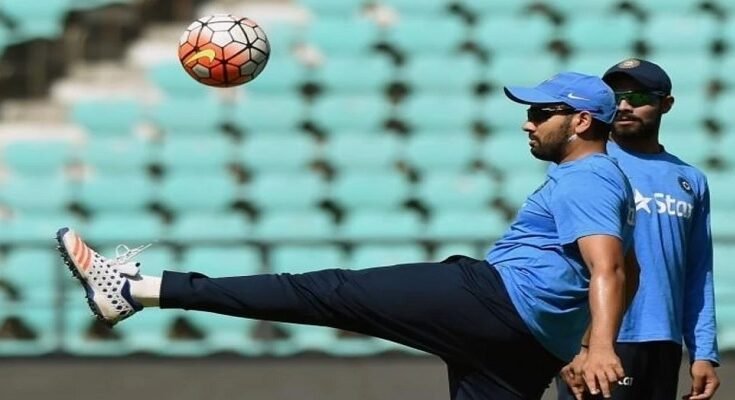 Rohit Sharma Told The Name Of His Favorite Footballer