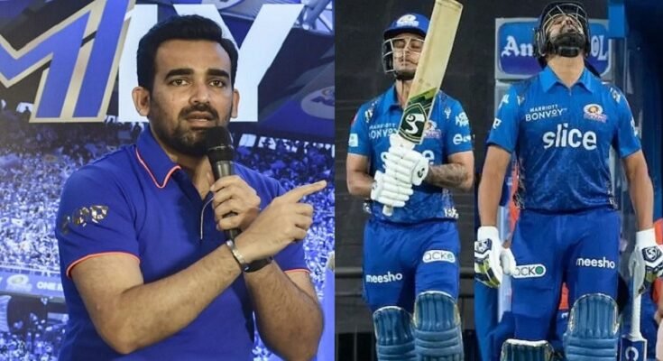 Zaheer Khan's Statement After The Defeat Of Mumbai Indians in IPL 2022