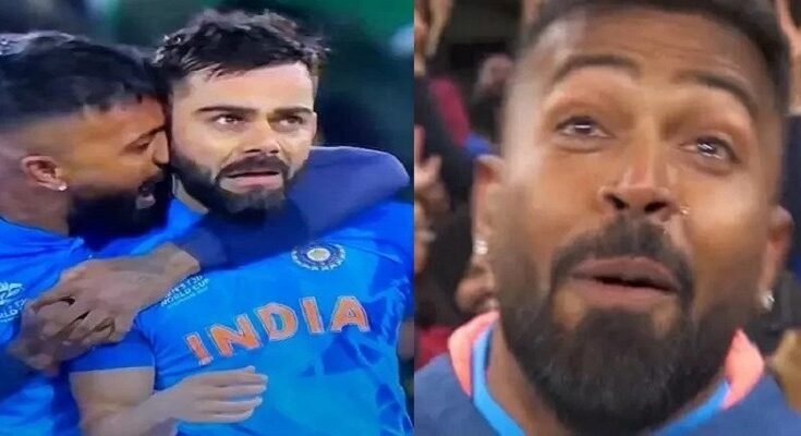 After the victory of India against PAK, King Kohli wept