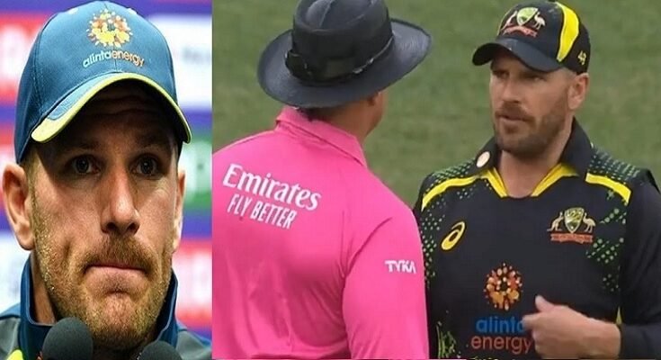 Aaron Finch REPRIMANDED for abusing BAD language to umpire