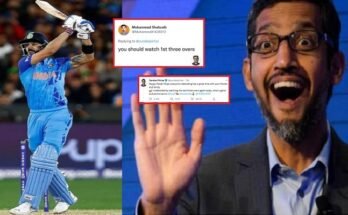 Google CEO gave befitting reply against Pakistani troll on India's victory in T20 WC