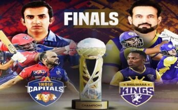 India Capitals vs Bhilwara Kings Legends League Cricket 2022 Final