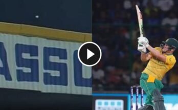 IND Vs SA 3rd T20: David Miller smashes hattrick of sixes, watch VIDEO