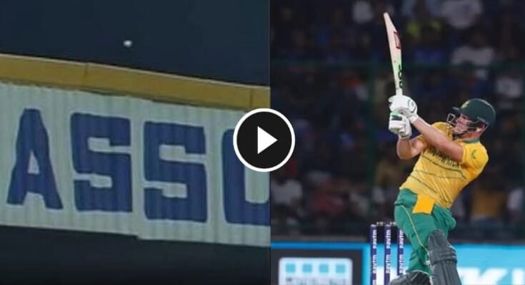IND Vs SA 3rd T20: David Miller smashes hattrick of sixes, watch VIDEO