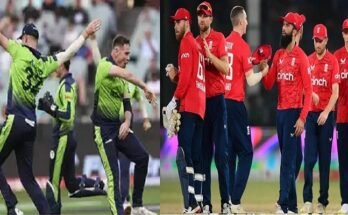 Ireland beat England by 5 runs (DLS Method) in T20 World Cup