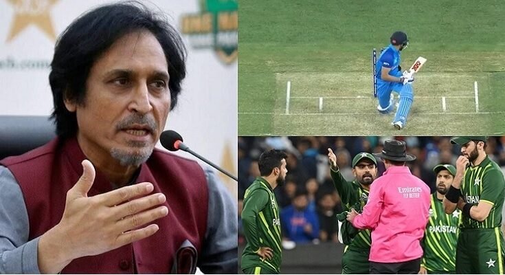 PCB chief Ramiz raja gave controversial statement on india's win vs pakistan in t20 WC