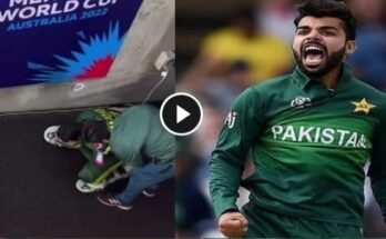 Shadab Khan badly crying after Pakistan lost against Zimbabwe, watch out