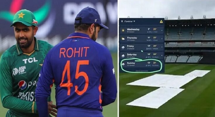 T20 World Cup India vs Pakistan Weather Update