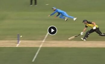 Virat Kohli's brilliant throw to dismiss Tim David warm-up match against Australia