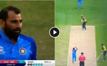 Mohammed Shami Final Over of the T20 World Cup 2022 warm-up match against Australia