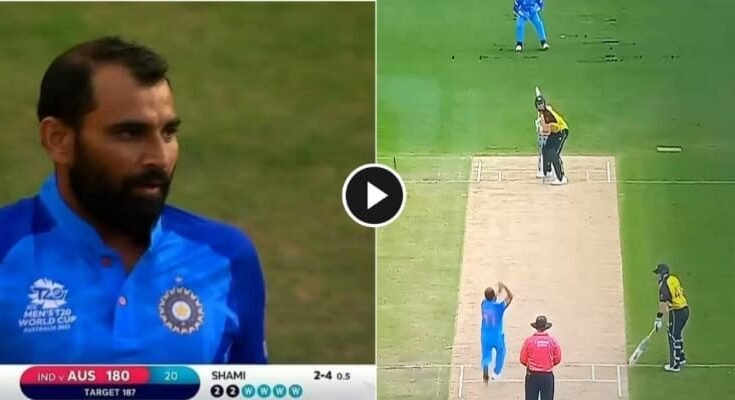 Mohammed Shami Final Over of the T20 World Cup 2022 warm-up match against Australia
