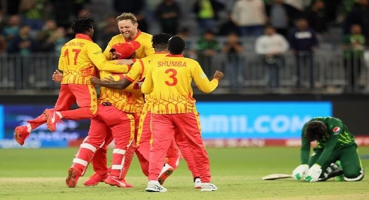 Zimbabwe stun Pakistan in ICC T20 World Cup 2022