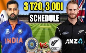 India vs New Zealand 2022: Full Schedule, Date, Venues of ODI and T20I Series