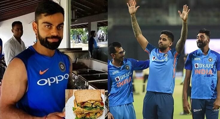 no hot food on menu, Team India player unhappy with after-practice meal