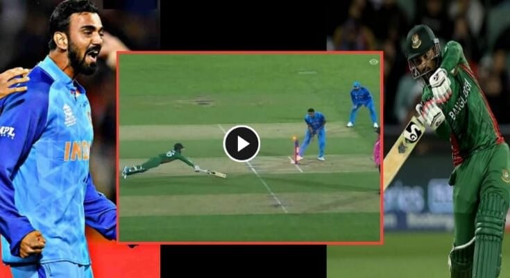 IND vs BAN: KL Rahul's throw changed the match, watch VIDEO