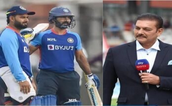 Ravi shastri picks rishav pant for India Vs England Semi-Final