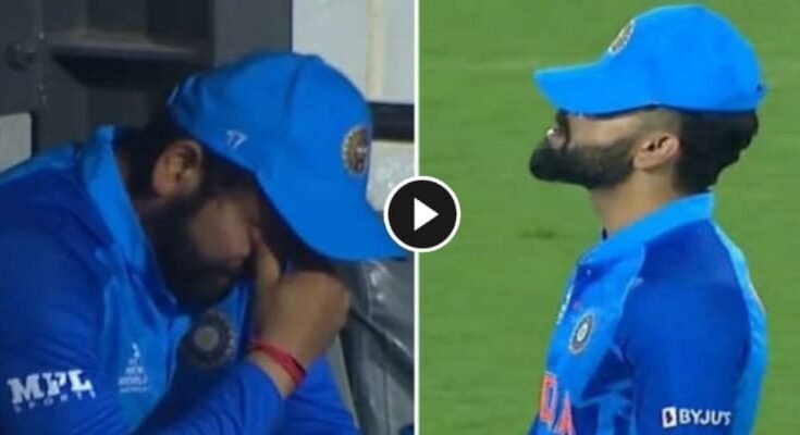 Rohit Sharma cried at dugout after crushing defeat to england