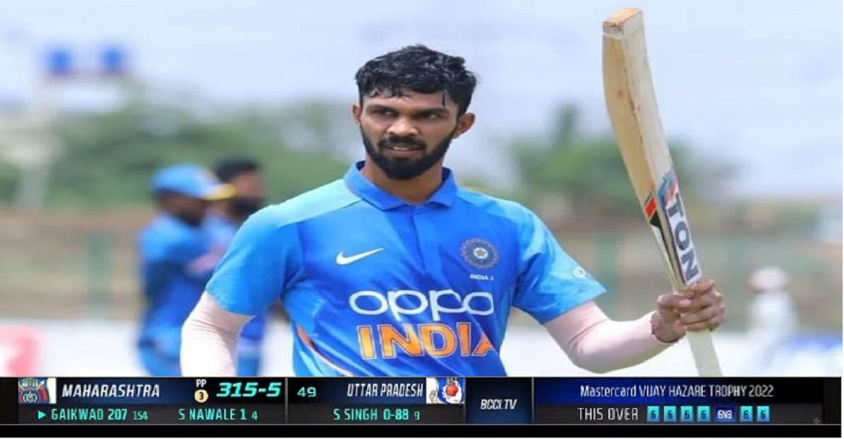 Ruturaj Gaikwad smashes 7 sixes in an over to script world record