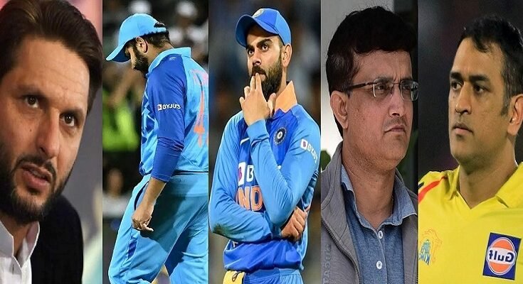 Shahid Afridi taunt on Rohit and Virat, Ganguly, Dhoni and BCCI after defect to england