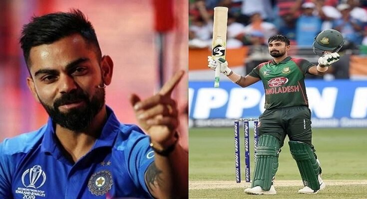 Virat Kohli gave this special gift to Liton Das after the match between IND vs BAN