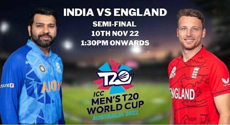T20 World Cup 2022 india vs england semi final pitch report head to head record playing 11
