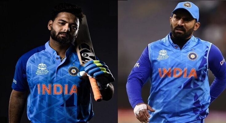 Dinesh karthik and rishabh pant who will get a chance the match against england in semi final