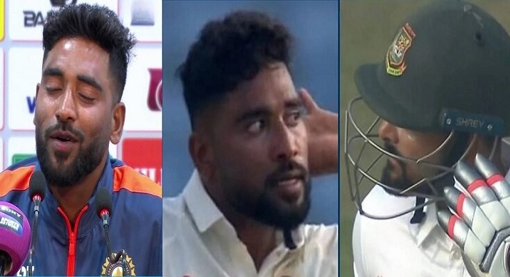 IND vs BAN Mohammed Siraj on what he said to Litton Das