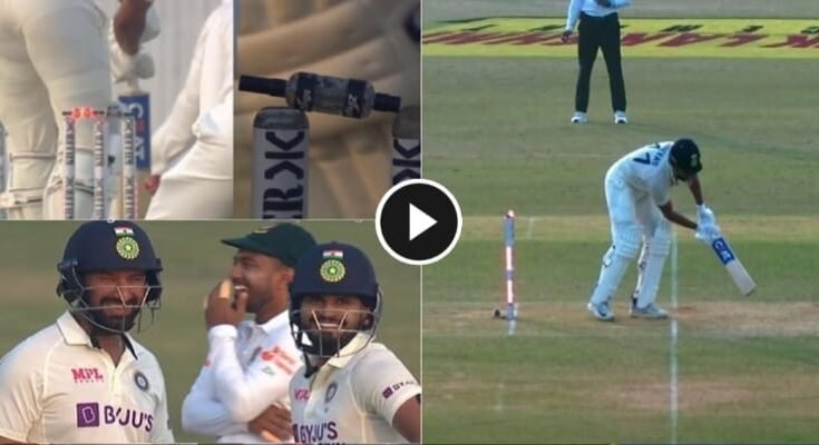 IND vs BAN: Shreyas iyer was not out even after hitting ball on stumps watch video